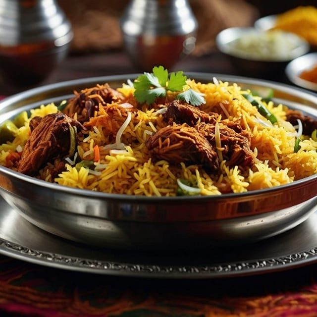 Chicken Biryani.