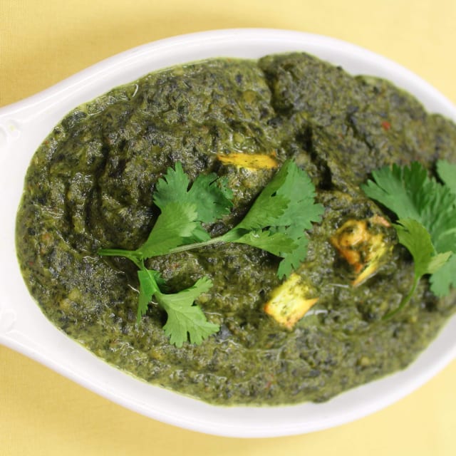 Saag Paneer.